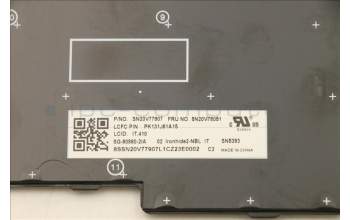 Lenovo 5N20V78051 NB_KYB CMNM-CS20,BK-NBL,LTN,ITA