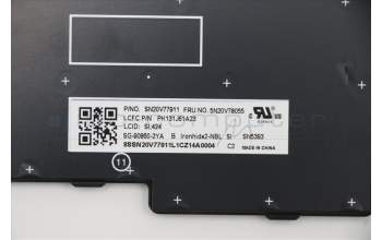 Lenovo 5N20V78055 NB_KYB CMNM-CS20,BK-NBL,LTN,SLV