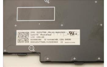 Lenovo 5N20V78070 NB_KYB CMNM-CS20,BK-NBL,LTN,CZE/SLK
