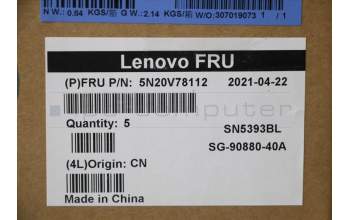 Lenovo 5N20V78112 NB_KYB CMNM-CS20,BK-BL,LTN,BRL
