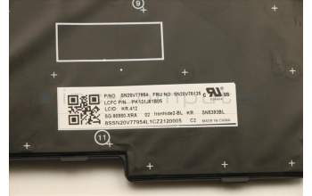 Lenovo 5N20V78135 NB_KYB CMNM-CS20,BK-BL,LTN,KOR