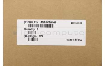 Lenovo 5N20V78168 NB_KYB CMNM-CS20,BK-NBL,PXM,UKE