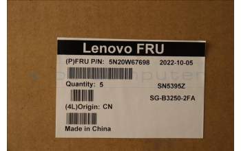 Lenovo NB_KYB CS20L FULL KBD LTN,NBL,B,FRA para Lenovo ThinkPad L14 Gen 1 (20U5/20U6)