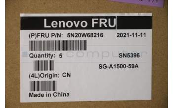 Lenovo 5N20W68216 NB_KYB CS20L NUM KBD LTN,NBL,B,CZE/SLK