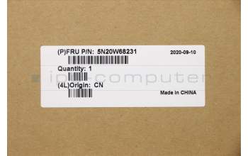 LENOVO 5N20W68231 NB_KYB CS20L NUM KBD CHY,BL,B,HUN
