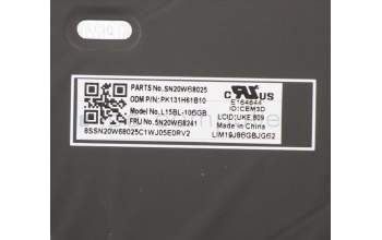 Lenovo 5N20W68241 NB_KYB CS20L NUM KBD CHY,BL,B,UKE