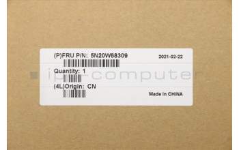 Lenovo 5N20W68309 NB_KYB CS20L NUM KBD LTN,BL,B,SLV