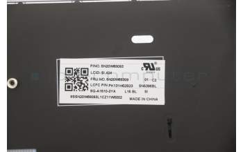 Lenovo 5N20W68309 NB_KYB CS20L NUM KBD LTN,BL,B,SLV