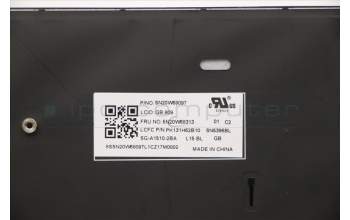 Lenovo 5N20W68313 NB_KYB CS20L NUM KBD LTN,BL,B,UKE