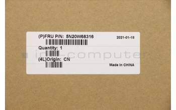 Lenovo 5N20W68316 NB_KYB CS20L NUM KBD LTN,BL,B,KOR