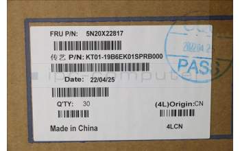 Lenovo 5N20X22817 NB_KYB TR(P) CS20 KBD TRI,NBL,BK,SPA
