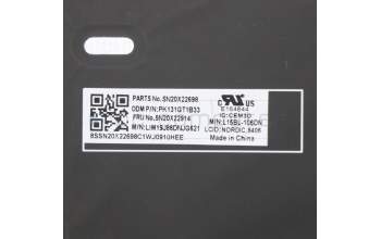 Lenovo 5N20X22914 NB_KYB TR(P) CS20 KBD CHY,BL,BK,NORDIC