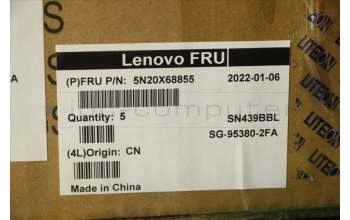 Lenovo NB_KYB CS20 FL-HC KBD LTN,BL,BK,FRA para Lenovo ThinkPad T14 Gen 1 (20S0/20S1)