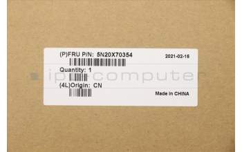 Lenovo 5N20X70354 NB_KYB CS20 FL-HC KBD PMX,BL,BK,IND ENG