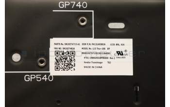 LENOVO 5N20Z74826 NB_KYB CS20 P NM KBD TRI,BL,BK,BRL