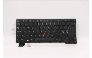 Lenovo 5N21A21768 Keyboard Internal, Nordic, Black, Backlight, UK