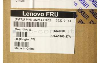 Lenovo 5N21A21852 NB_KYB CS21KBD SKTOP LTN,NBL,BK,BUL