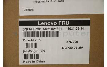Lenovo 5N21A21861 NB_KYB CS21KBD SKTOP LTN,NBL,BK,ITA