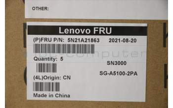 Lenovo 5N21A21863 NB_KYB CS21KBD SKTOP LTN,NBL,BK,POR