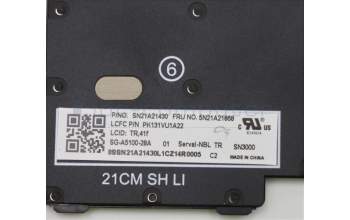 Lenovo 5N21A21868 NB_KYB CS21KBD SKTOP LTN,NBL,BK,TUR