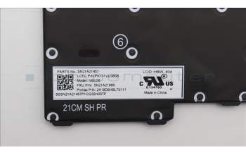 Lenovo 5N21A21895 NB_KYB CS21KBD SKTOP PMX,BL,BK,HBW