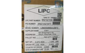 Lenovo 5N21A21977 NB_KYB CS21KBD SKTOP CHY,BL,GR,SLV