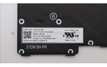 Lenovo 5N21A22007 NB_KYB CS21KBD SKTOP PMX,BL,GR,HBW