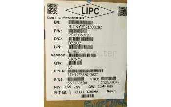 Lenovo 5N21B08349 NB_KYB CM KBD FL-CS20 CHY,BL,GR,SPA