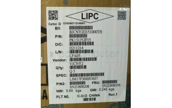 Lenovo 5N21B08356 NB_KYB CM KBD FL-CS20 CHY,BL,GR,ITA