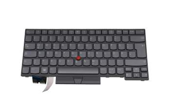 5N21B08388 teclado original Lenovo DE (alemán) negro/canosa con retroiluminacion y mouse-stick