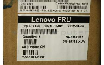 Lenovo 5N21B08402 NB_KYB CM KBD FL-CS20 LTN,BL,GR,EURO ENG
