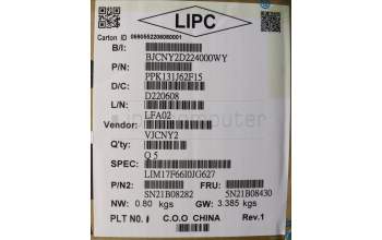 Lenovo 5N21B08430 NB_KYB CM KBD NM-CS20 CHY,BL,GR,ITA