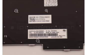 Lenovo 5N21B08439 NB_KYB CM KBD NM-CS20 CHY,BL,GR,EURO ENG