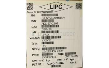 Lenovo 5N21B44340 NB_KYB CS20 P2 NM BK-BL,CHY,GRE