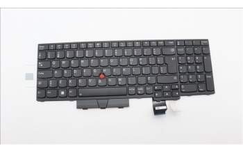 Lenovo 5N21B44367 Keyboard Internal, Canadian French 058, Black, Backlight, w/Number, UK