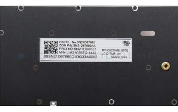 Lenovo 5N21D68031 NB_KYB CS22 FL TOP,BK-NBL,CHY,TUR