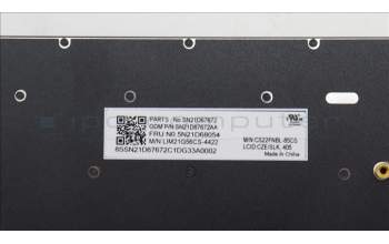 Lenovo 5N21D68054 NB_KYB CS22 FL TOP,BK-NBL,CHY,CZE/SLK