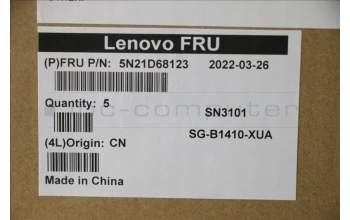 Lenovo 5N21D68123 NB_KYB CS22 FL TOP,BK-NBL,LTN,ENG