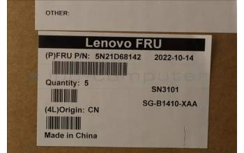 Lenovo 5N21D68142 NB_KYB CS22 FL TOP,BK-NBL,LTN,RUS