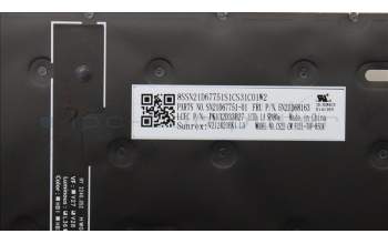 Lenovo 5N21D68163 NB_KYB CS22 FL TOP,BK-BL,SRX,LA SPA