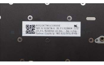 Lenovo 5N21D68198 NB_KYB CS22 FL TOP,BK-NBL,SRX,CSA