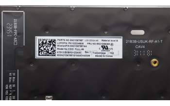 Lenovo 5N21D68269 NB_KYB CS22 FL TOP,BK-BL,TRI,CZE/SLK