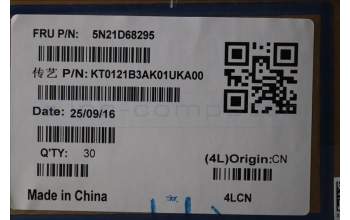 Lenovo 5N21D68295 NB_KYB CS22 FL TOP,BK-NBL,TRI,UKE