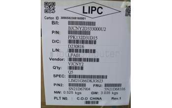 Lenovo 5N21D68316 NB_KYB CS22 FL TOP,GR-BL,CHY,DEN