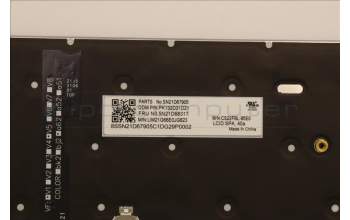 Lenovo 5N21D68317 NB_KYB CS22 FL TOP,GR-BL,CHY,SPA