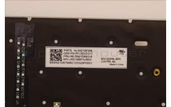 Lenovo 5N21D68318 NB_KYB CS22 FL TOP,GR-BL,CHY,FRA