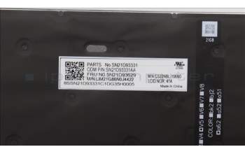 Lenovo 5N21D93629 NB_KYB CS22 NM TOP,BK-BL,CHY,NOR