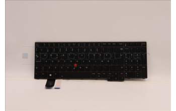 Lenovo 5N21D93694 Keyboard Internal,Danish,Black,Backlight,w/Number