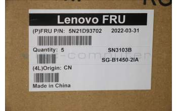 LENOVO 5N21D93702 NB_KYB CS22 NM TOP,BK-BL,LTN,ITA