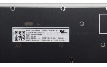 Lenovo 5N21D93738 NB_KYB CS22 NM TOP,BK-NBL,LTN,ILD